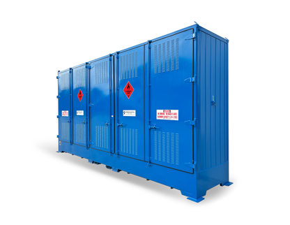 Single Depth Flammable Liquids Store - 10 IBC