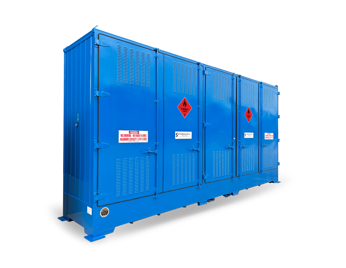 Single Depth Flammable Liquids Store - 10 IBC
