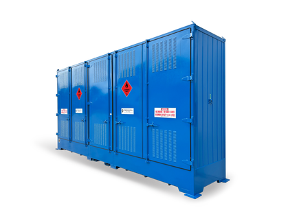 Single Depth Flammable Liquids Store - 10 IBC