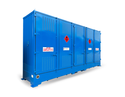 Single Depth Flammable Liquids Store - 10 IBC