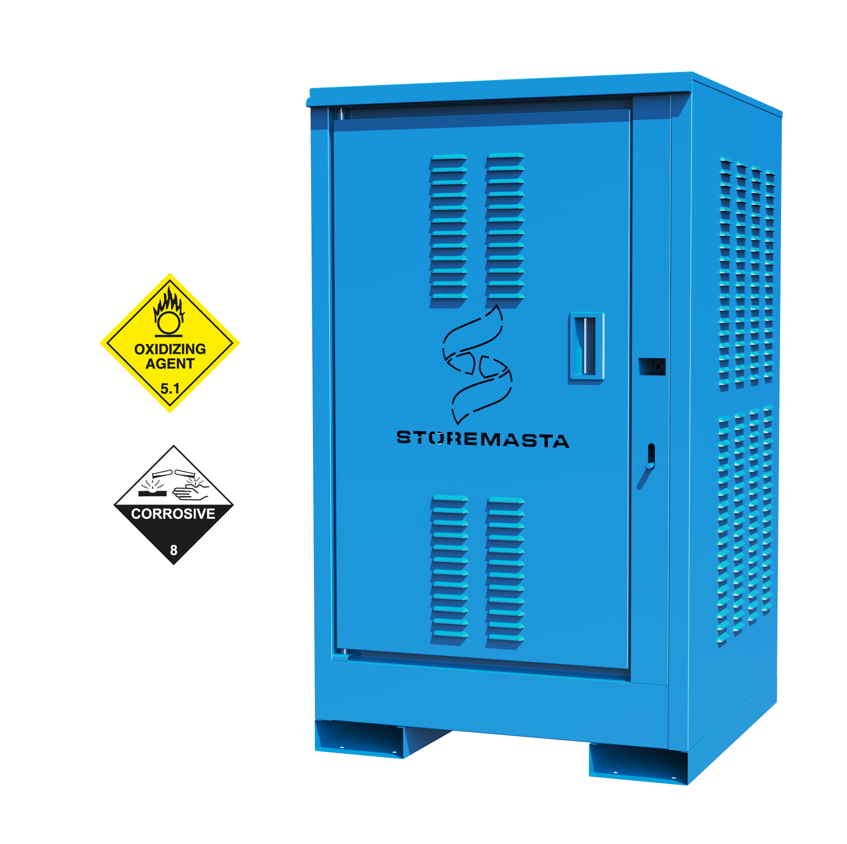 160L Outdoor DG Cabinet - Corrosive