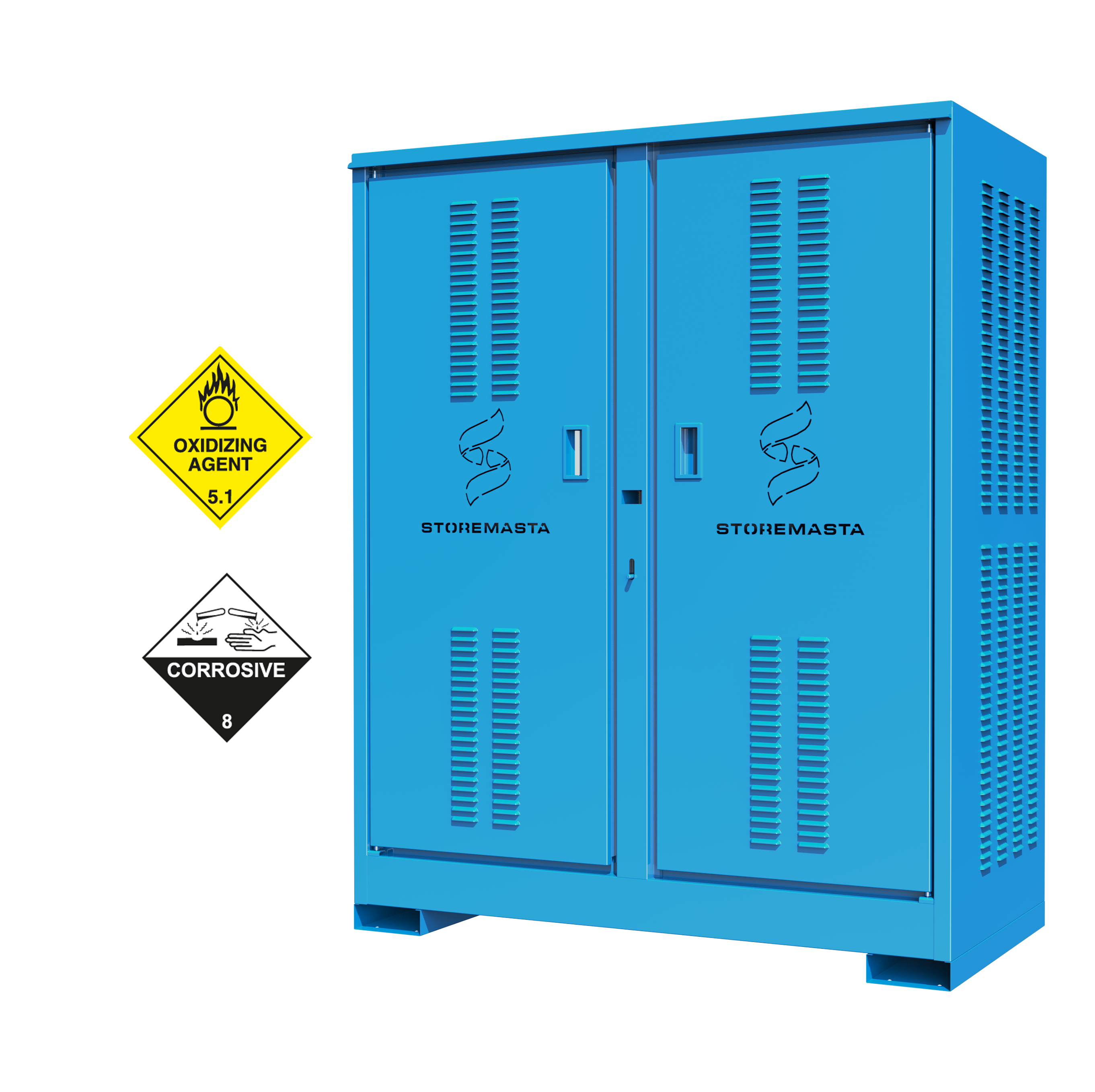 450L Outdoor DG Cabinet - Corrosive