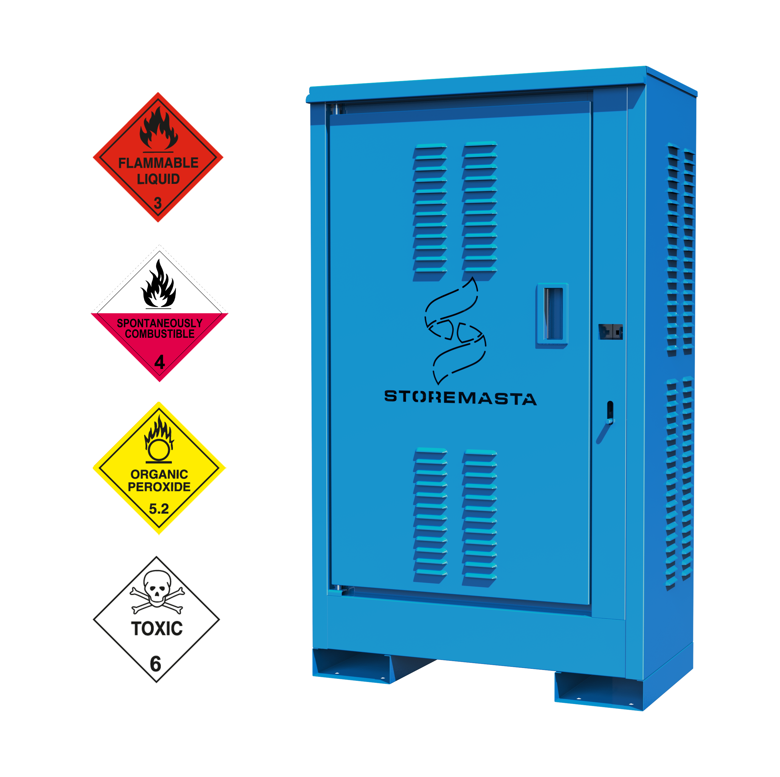 80L Outdoor DG Cabinet