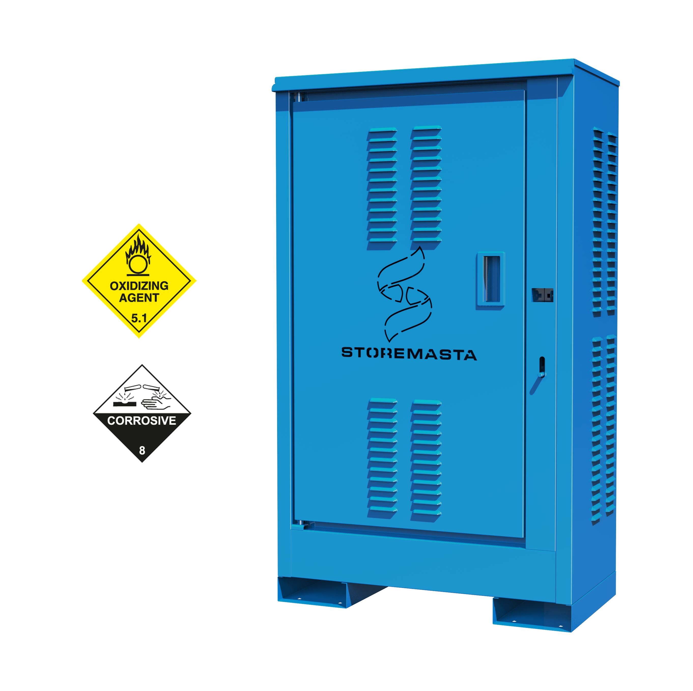 80L Outdoor DG Cabinet - Corrosive