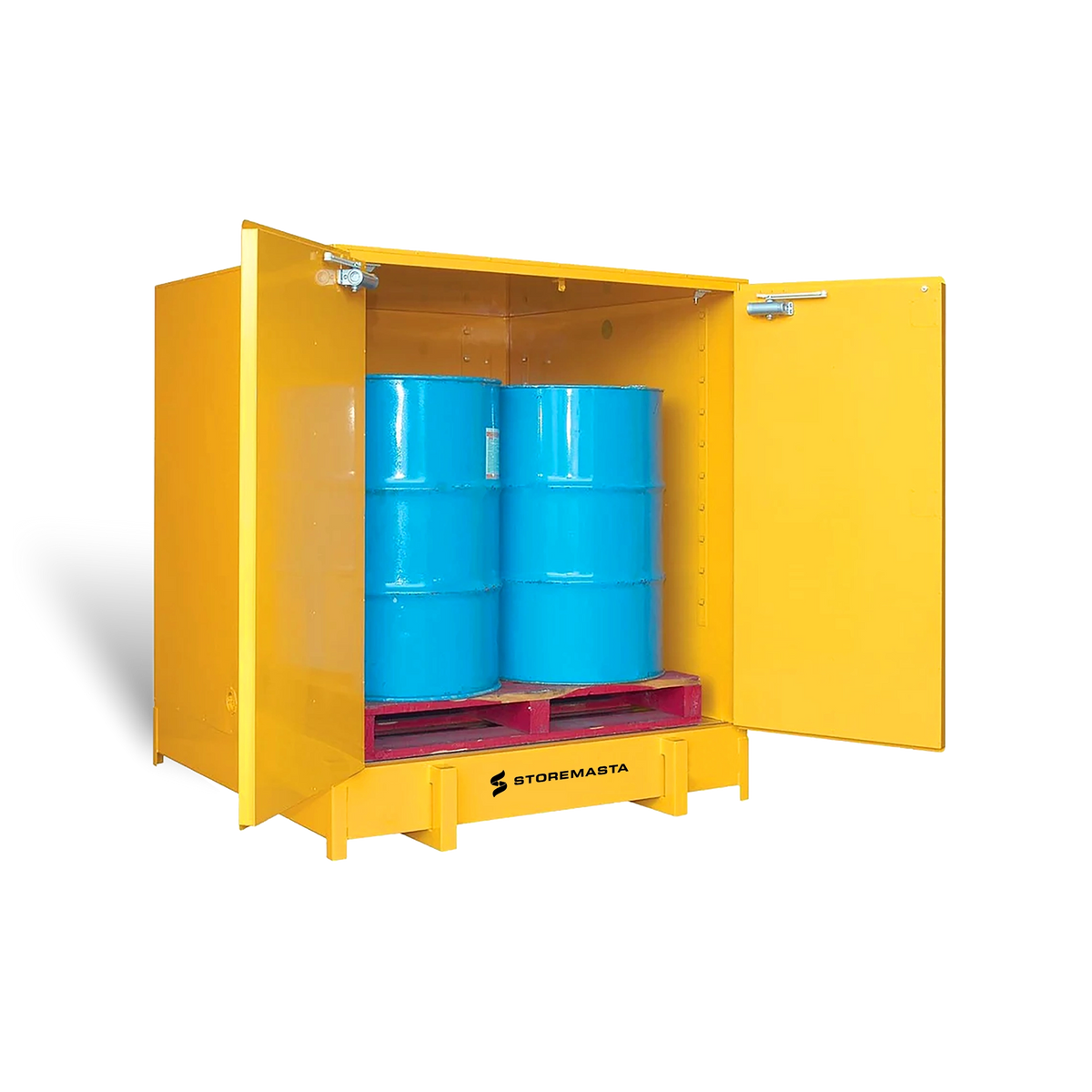850L - Large Capacity Flammable Liquids Storage Cabinet - Pallet Store