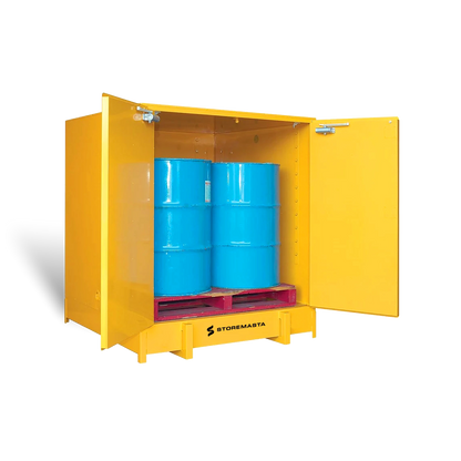850L - Large Capacity Flammable Liquids Storage Cabinet - Pallet Store