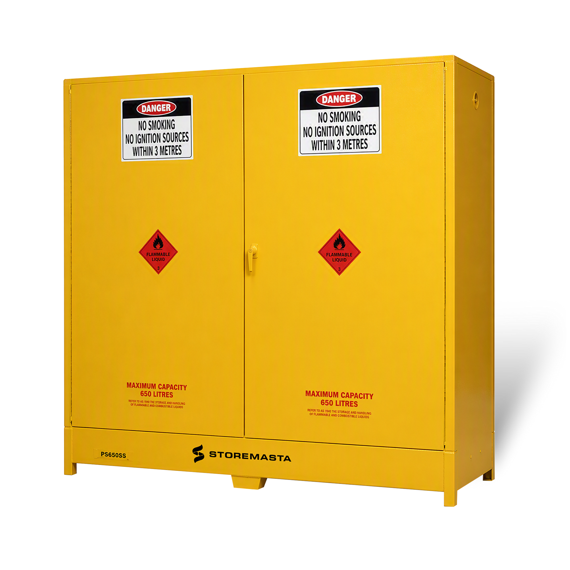 650L - Large Capacity Flammable Liquids Storage Cabinet