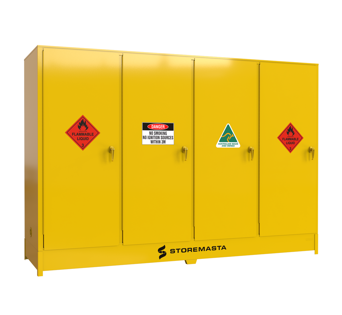 Large Capacity Flammable Storage 850L - Large Capacity Flammable Liquids Storage Cabinet – Storemasta