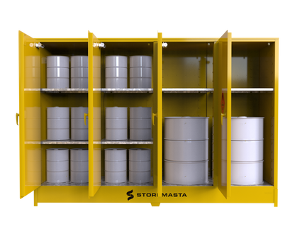 850L - Large Capacity Flammable Liquids Storage Cabinet