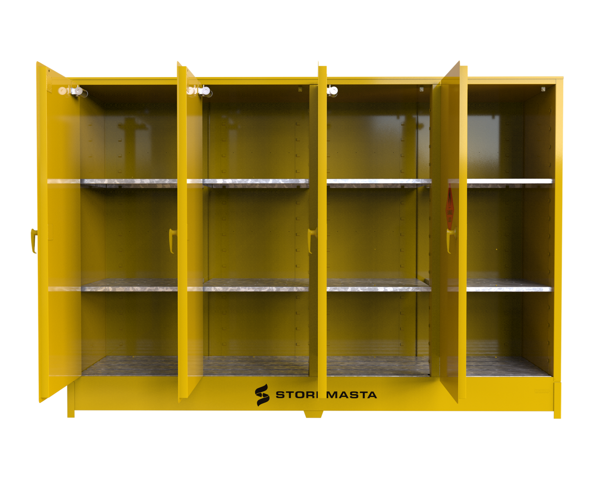 850L - Large Capacity Flammable Liquids Storage Cabinet – Storemasta