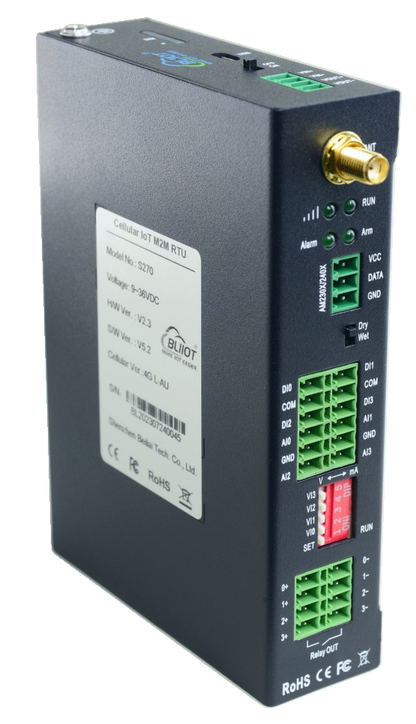 18 Outlet Battery Charging Cabinet with Fire Suppression System - Monitored with Auto Dialer