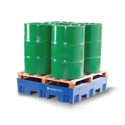 255L Polyethylene Sump Pallet - Blue