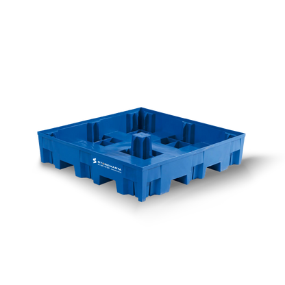 255L Polyethylene Sump Pallet - Blue