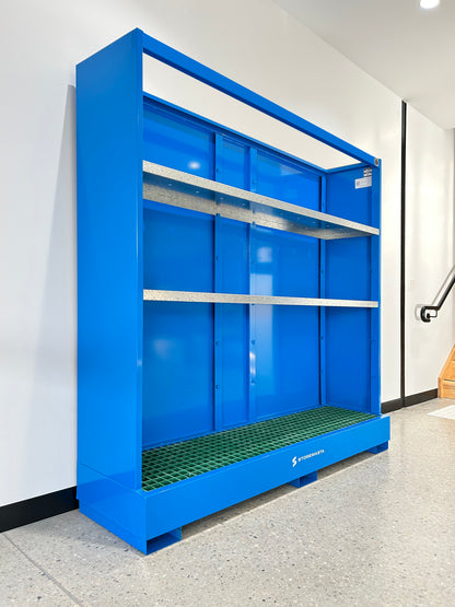 Bunded Steel Shelving - Large