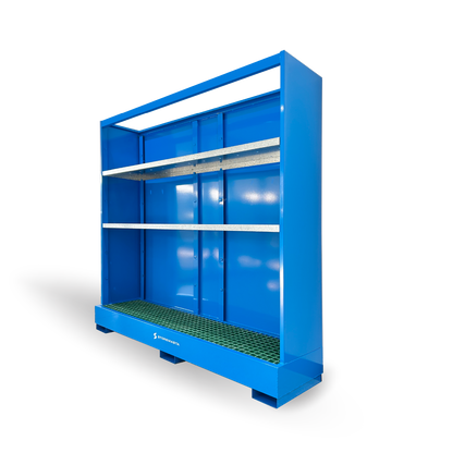 Bunded Steel Shelving - Large