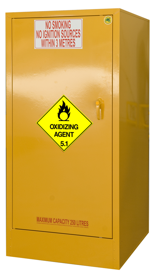 250L - Oxidising Agent Storage Cabinet - Single Door