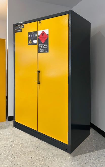HI-LINE 90 Minute Fire Rated 250L Flammable Storage Cabinet (195.120) FD