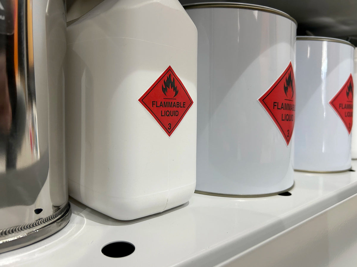 HI-LINE 90 Minute Fire Rated 250L Flammable Storage Cabinet (195.120) FD