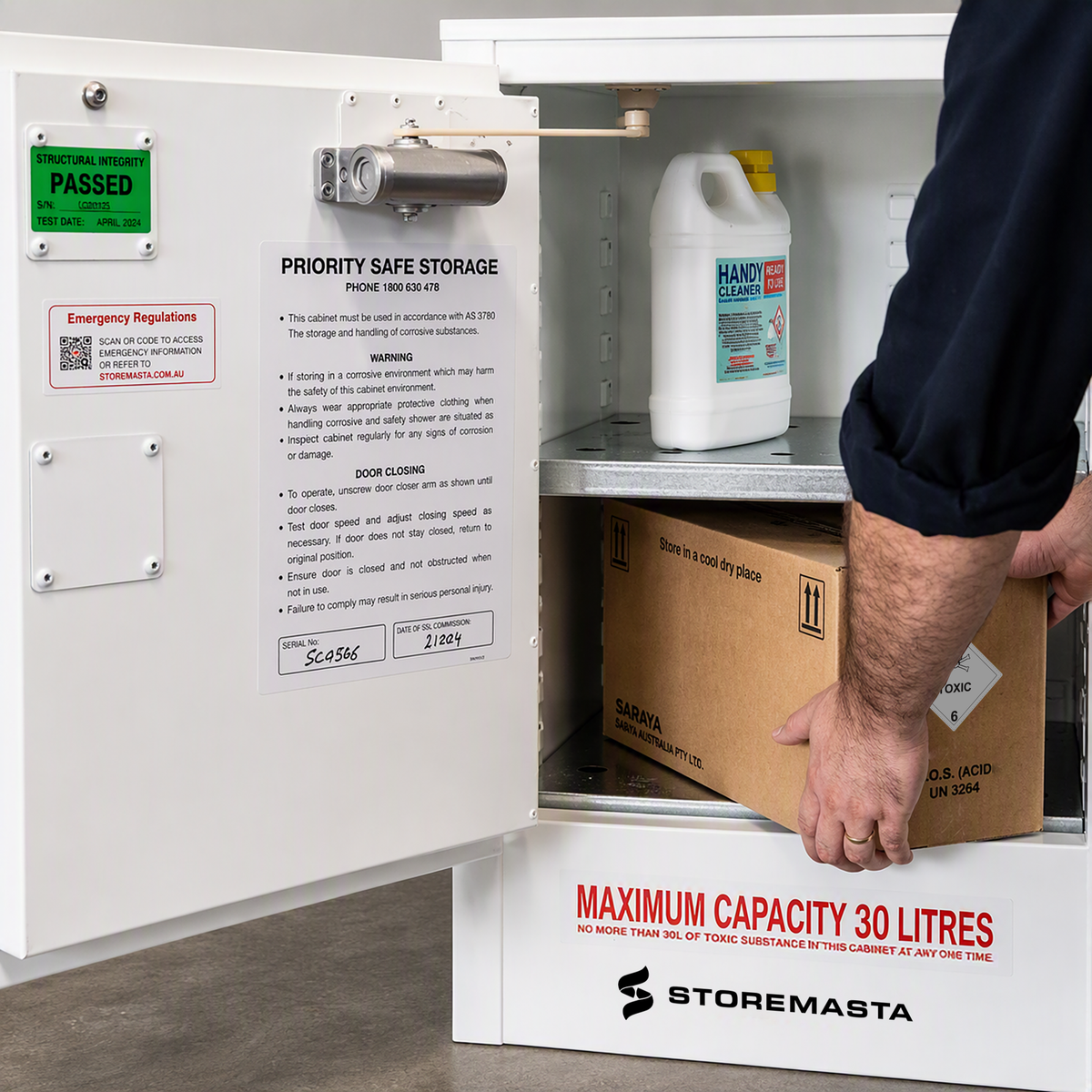 30L - Toxic Storage Cabinet