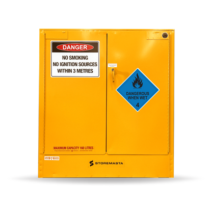 Dangerous When Wet Storage Cabinet - 160L