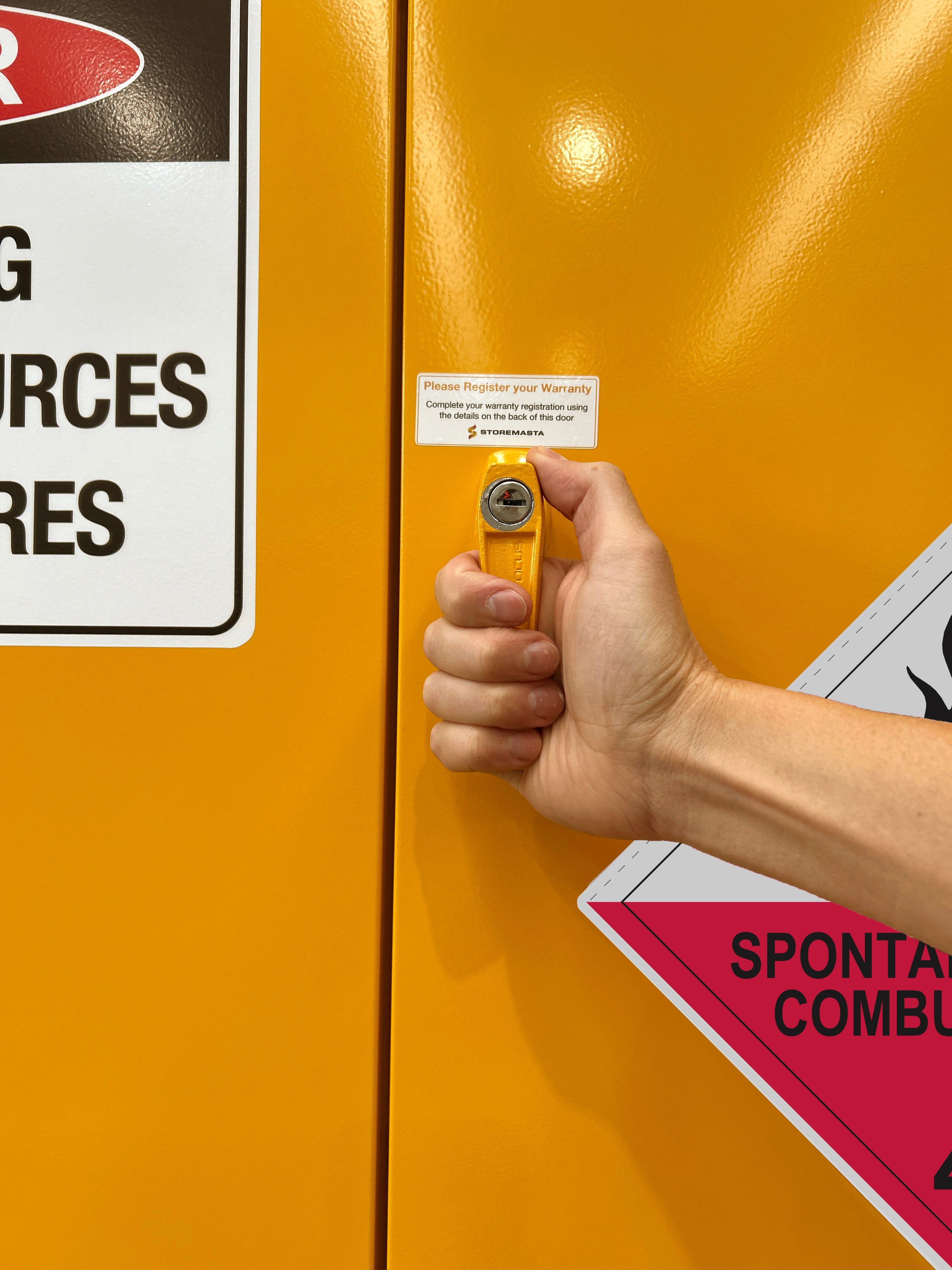 Spontaneously Combustible Substance Storage Cabinet - 250L