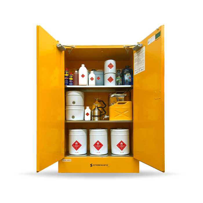 Flammable Liquid Transloading Rack 250L - Flammable Liquid Storage Cabinet – Storemasta
