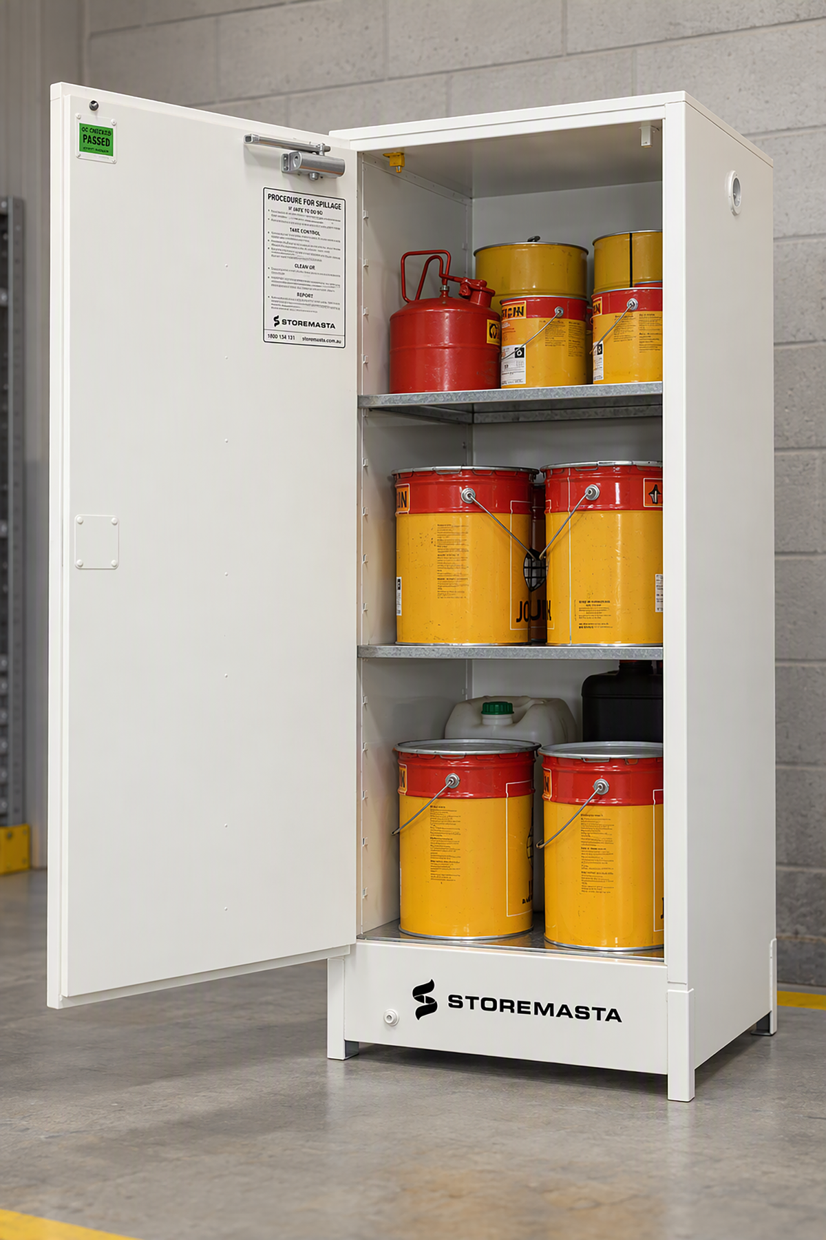 250L - Toxic Storage Cabinet - Single Door