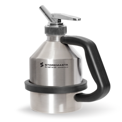 1L Safety Can - Stainless Steel with SS Tap