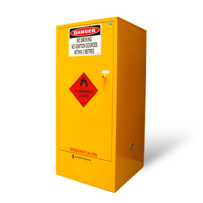 250L - Flammable Liquid Storage Cabinet - Roller Base