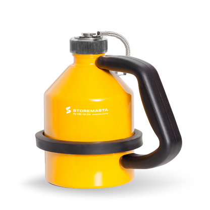 1L Safety Can - Signal Yellow with Screw Cap