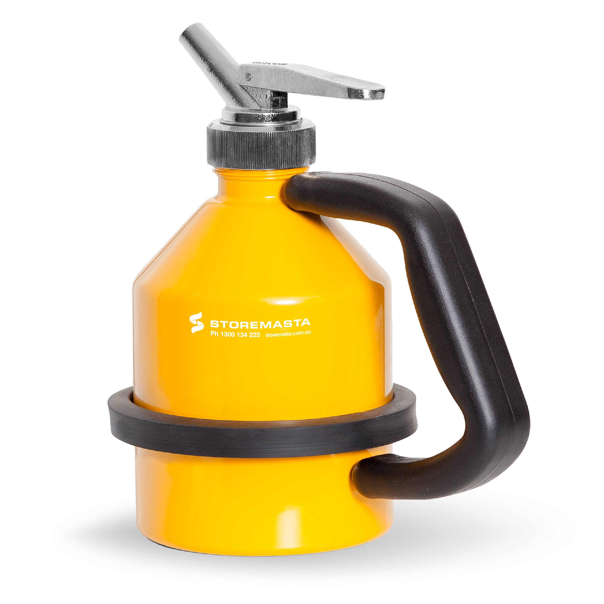 1L Safety Can - Signal Yellow with SS Tap