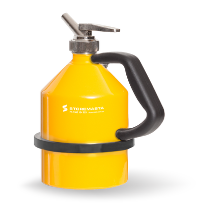 2L Safety Can - Signal Yellow with SS Tap