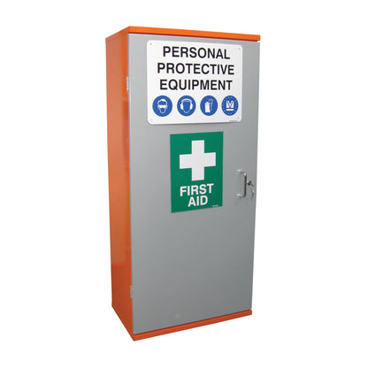 PPE Storage Cabinet - Single Door - 3 Shelves
