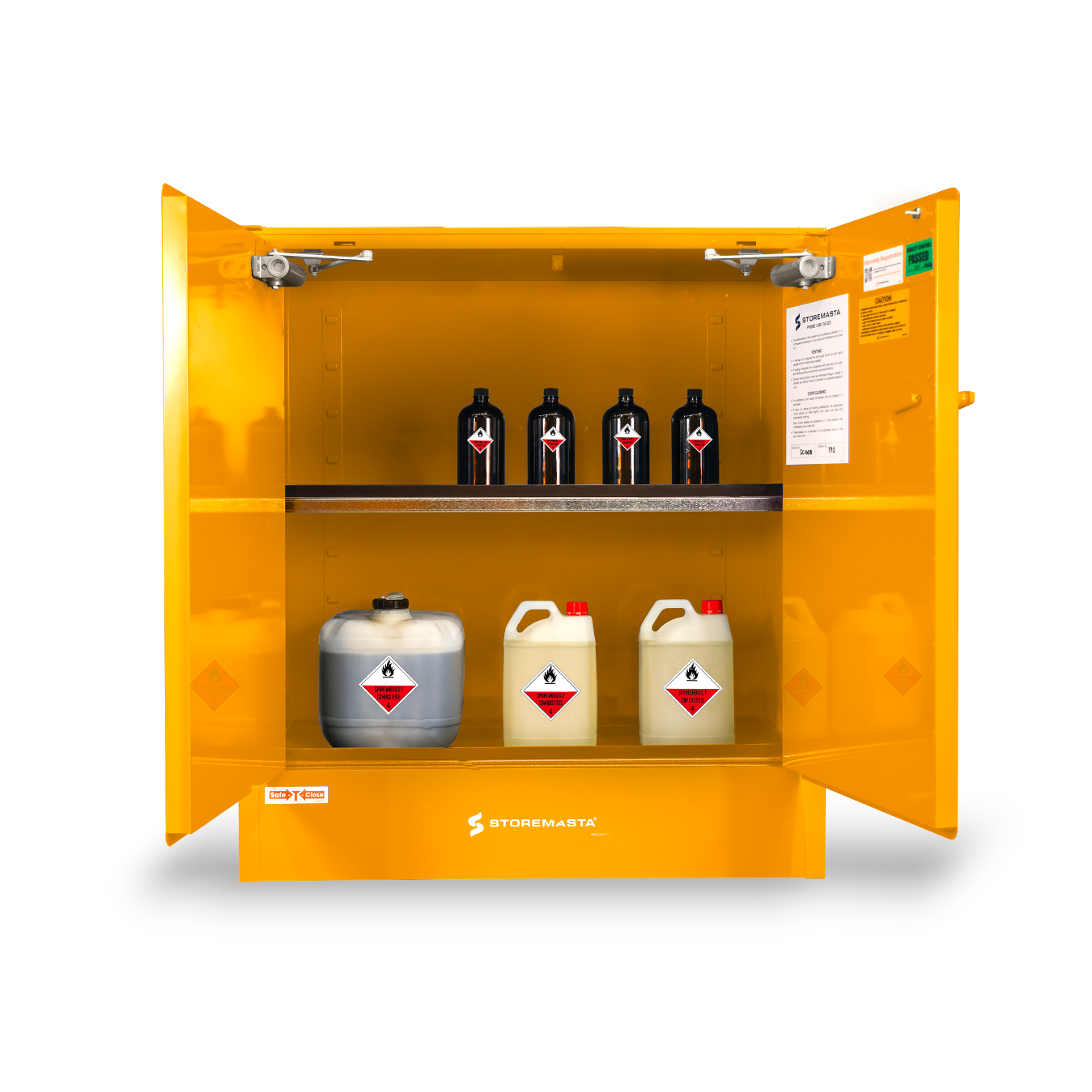 Spontaneously Combustible Substance Storage Cabinet - 160L