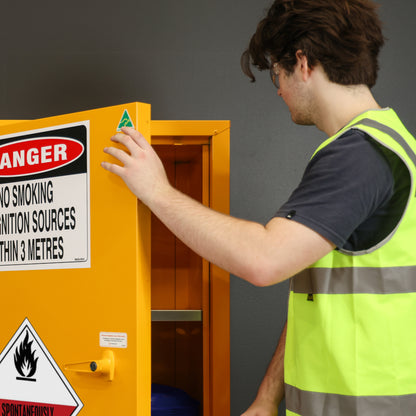 Spontaneously Combustible Substance Storage Cabinet - 170L