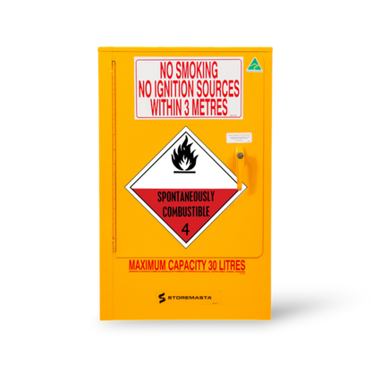 Spontaneously Combustible Substance Storage Cabinet - 30L