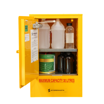 Spontaneously Combustible Substance Storage Cabinet - 30L