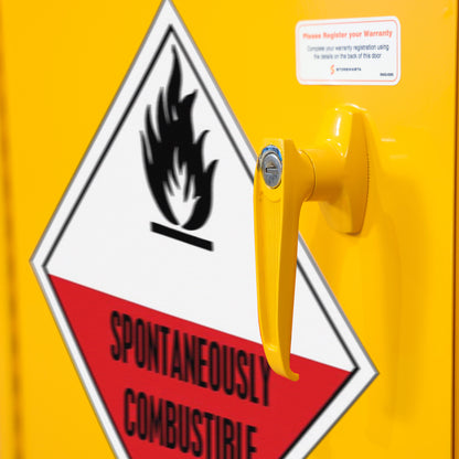 Spontaneously Combustible Substance Storage Cabinet - 30L