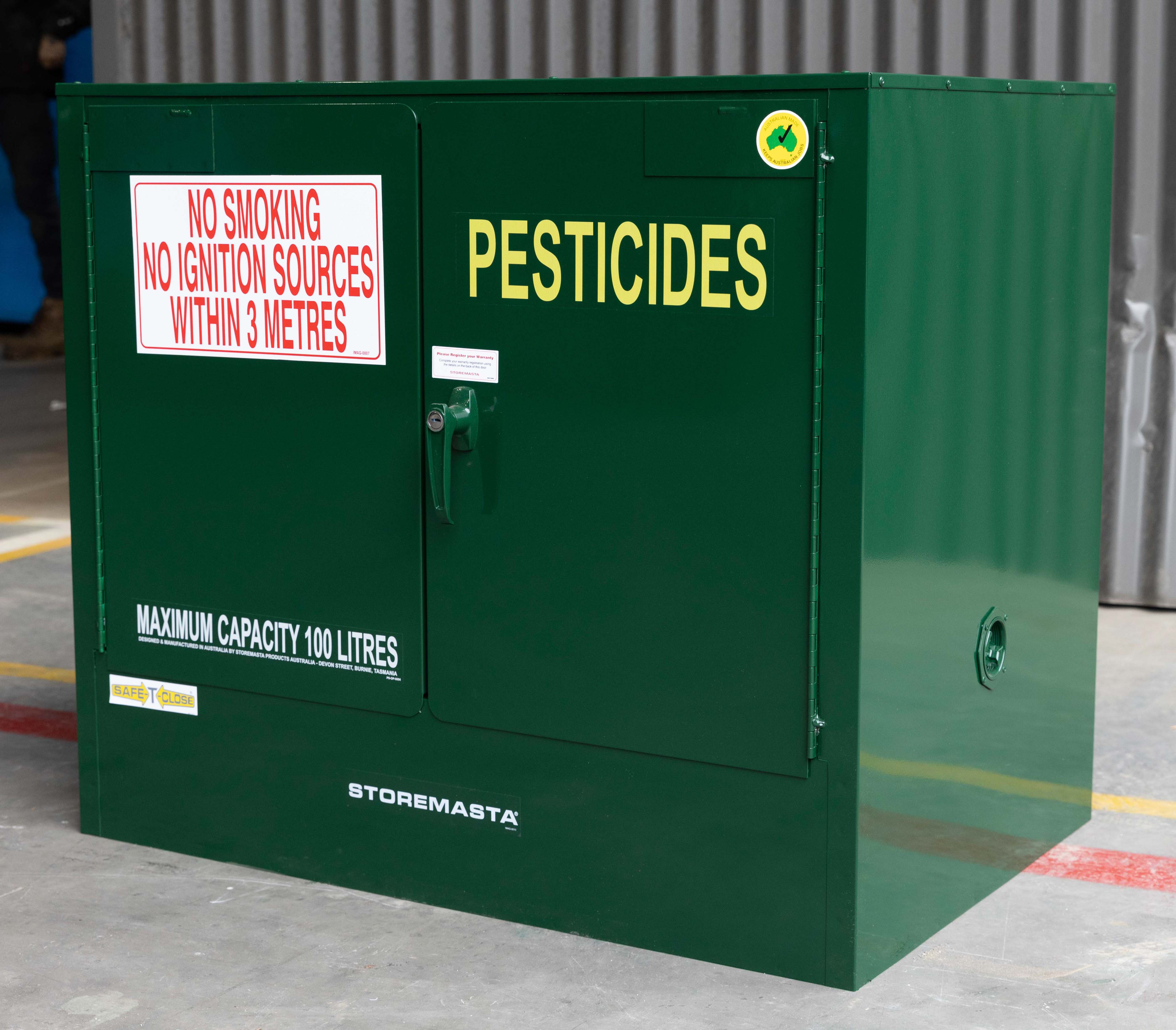 Pesticides Storage Cabinet - 100L – Storemasta