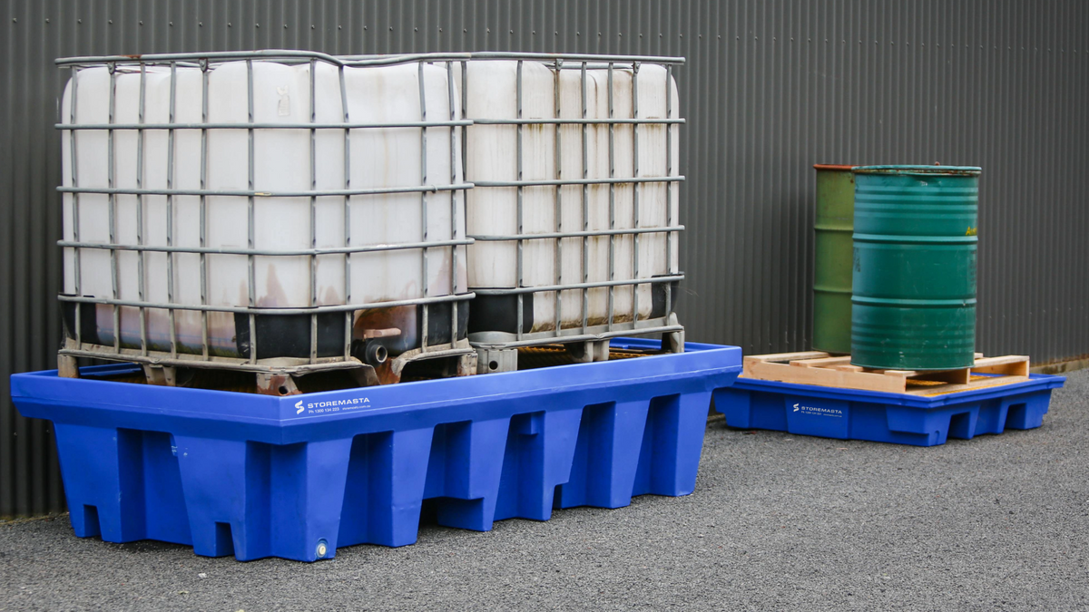 Cemical Bunded Racking Bunded Storage | Chemical Bunding Options – Storemasta