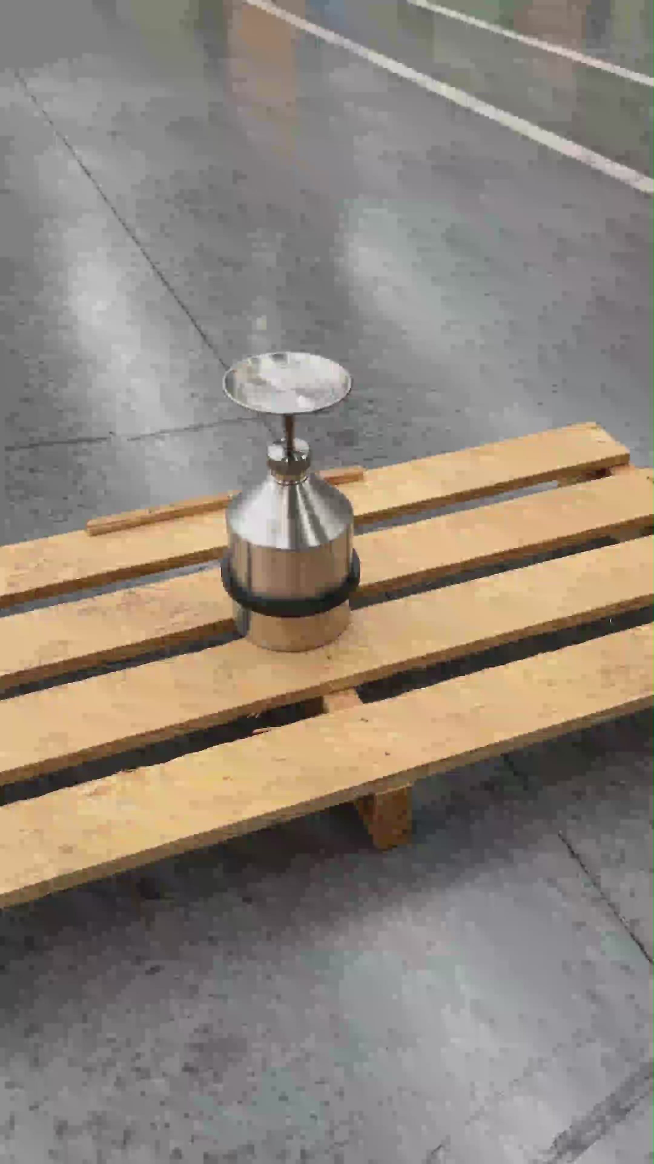2L Plunger Can - Stainless Steel