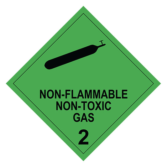 Class 2.2 -  Non Flammable Non Toxic Gas - 300 x 300