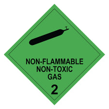 Class 2.2 - Non Flammable Non Toxic Gas - 150 x 150