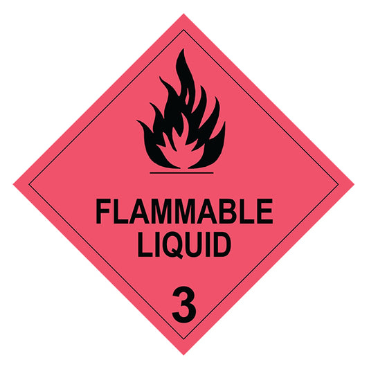Class 3 - Flammable Liquids - 100 x 100