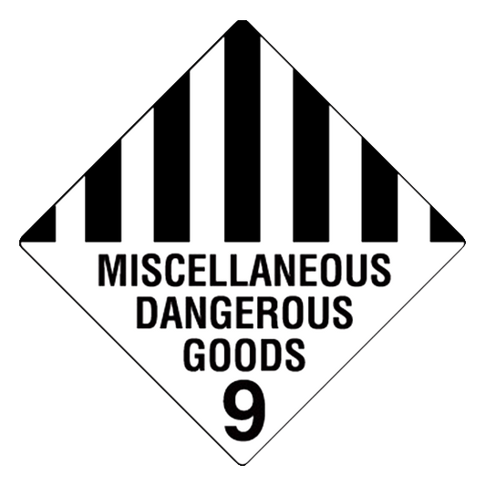 Class 9 - Miscellaneous Dangerous Goods - 250 x 250