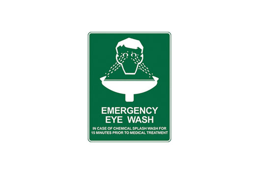 Emergency Eye Wash Sign 450X300
