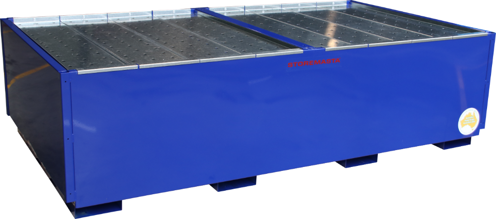 IBC Bund | IBC Spill Bund | IBC Bunded Pallets | STOREMASTA – Storemasta
