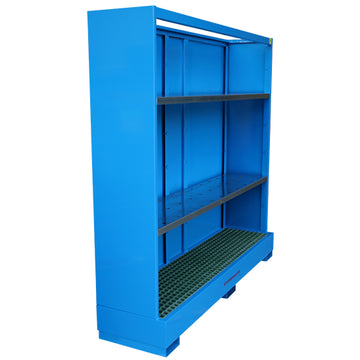 Bunded Racks Bunded Shelving | Prevent Leaks with Bunded Pallet Racking – Storemasta