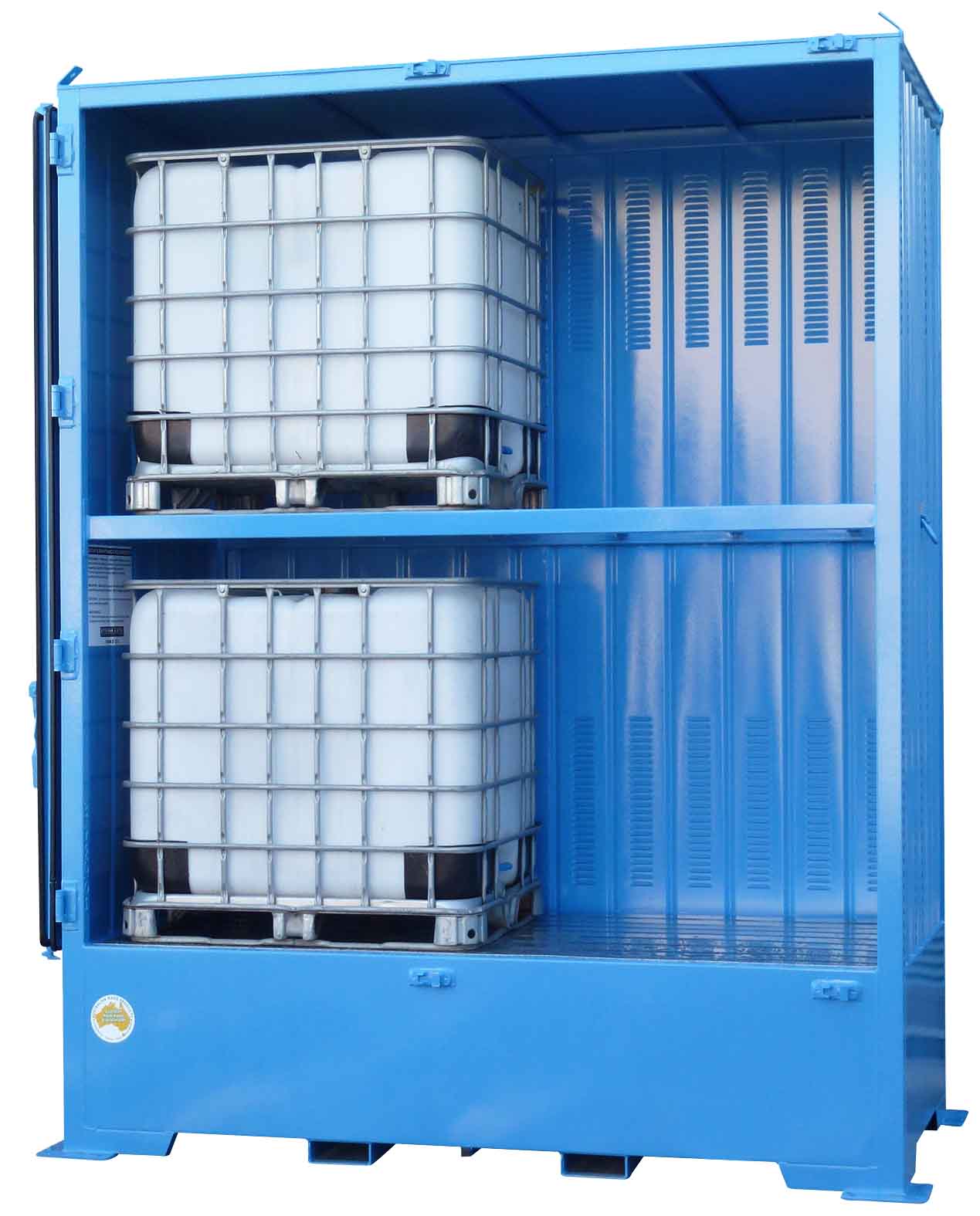Single Depth Oxidising Agent Store - 4 IBC - STOREMASTA