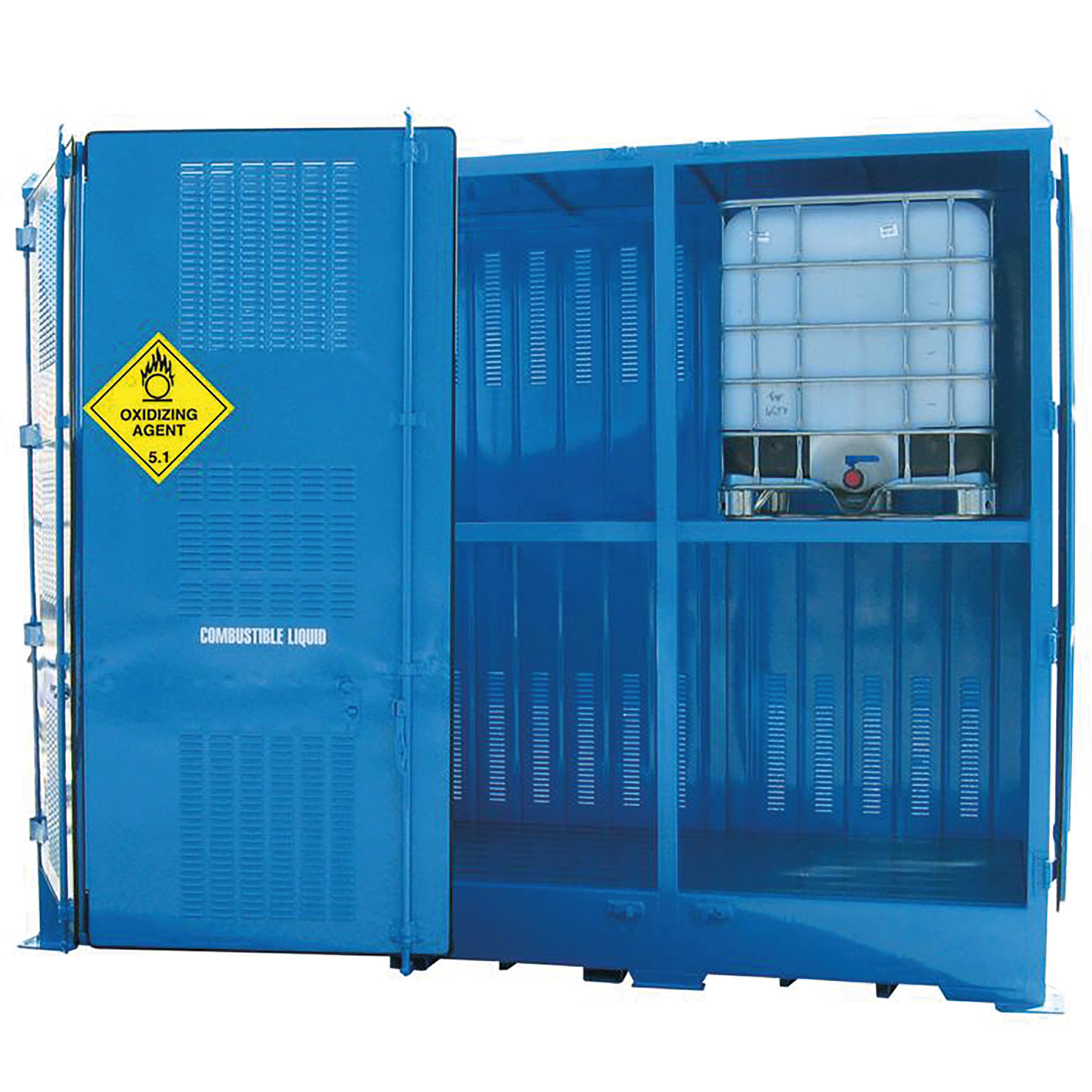 Single Depth Oxidising Agent Store - 6 IBC - STOREMASTA